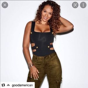 Good American The Center Cage Bodysuit Size 4